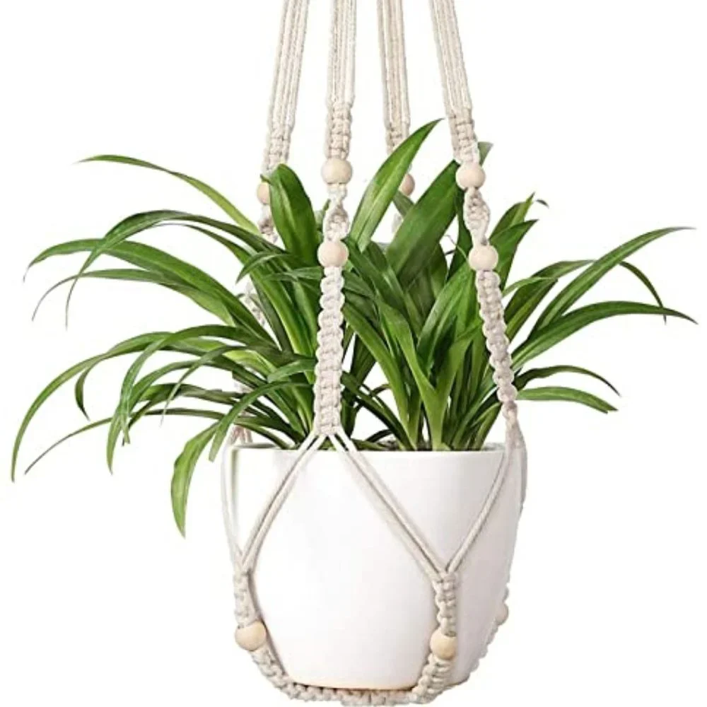 New Macrame Plant Hanger Handcrafted in Indonesia